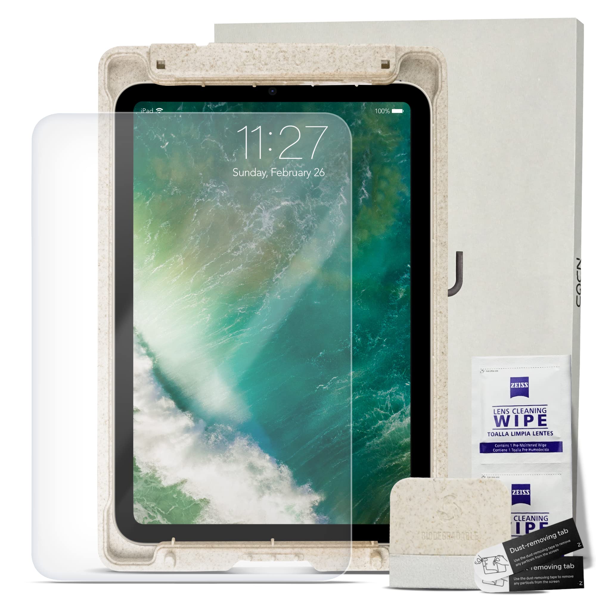 Amazon.co.jp: ZUGU CASE スクリーンプロテクター iPad Mini 6 ガラス